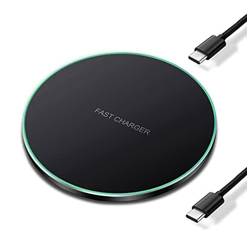 20W Fast Wireless Charger Pad,Wireless Phone Charging Station Compatible with iPhone 17 Pro/16/15/14/13/12/11/SE/X/AirPods,15W Fast Charge for Samsung Galaxy S25/S24/S23/S22/S21/Note/Buds,Pixel