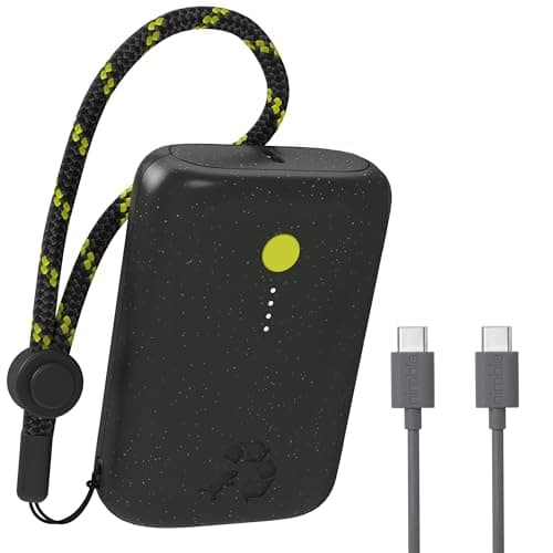 Nimble Champ Portable Charger, 10,000mAh Power Bank Fast Charging, 20W Dual USB-C Battery Pack with Cable, Travel Essential Power Bank for iPhone Laptops Galaxy Tablet Pixel iPad Macbook Kindle Airpod