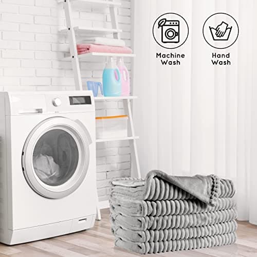 Electric Heated Blanket 72"x84" Full Size with 10 Heating Levels and 12 Hours Auto-Off Large Oversized Heating Blanket with Soft Plush Fabric for Bedding - Grey 6