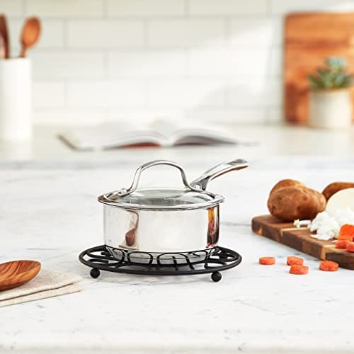 CUISINART 9519-14 Forever Stainless Collection Saucepan and Lid, 1 Qt, Stainless Steel 6