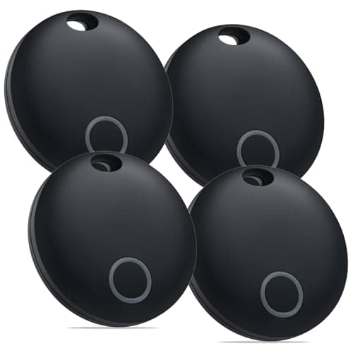 Bestray Air Tracker Tags-4 Pack, Smart Bluetooth Tracker Works with Apple Find My (iOS Only), Item Finder Locator for Keys, Luggage, Backpack, IP67 Waterproof