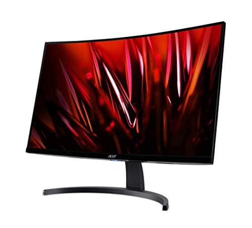 Acer Nitro 27" WQHD 2560 x 1440 1500R Curved PC Gaming Monitor | AMD FreeSync | 100Hz Refresh | 1ms VRB | Speakers | VESA Mountable | 1 x Display Port 1.2, 1 x HDMI 2.0 & 1 x HDMI 1.4 | ED273U Hbmiipx 7