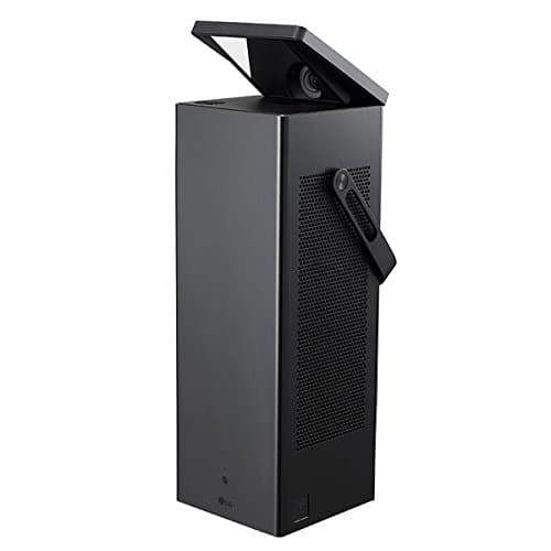 LG HU80KA 150” 4K UHD Resolution (3840 x 2160) Laser Smart Home Theater CineBeam Projector, 2500 ANSI Lumen, Smart TV enabled, HDR10 - Black