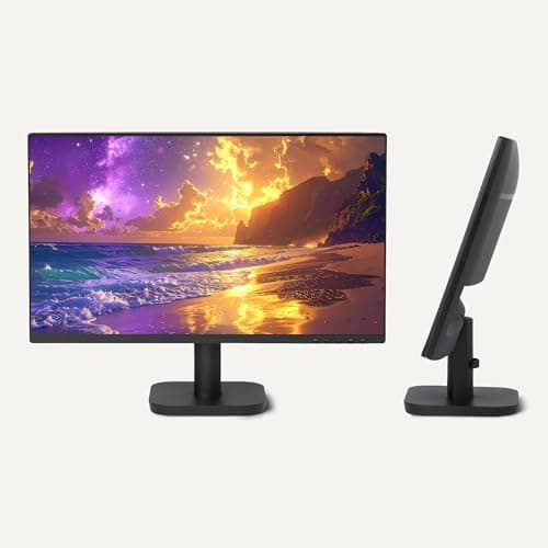 Amazon Basics 23.8-inch 1080P Computer Monitor, 120 Hz, HDMI, DP, VGA, VESA Compatible for Office, Home 5