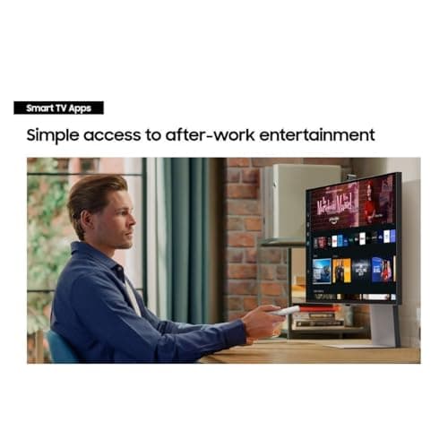 SAMSUNG 27" ViewFinity S9 Series 5K Computer Monitor, Thunderbolt 4, DisplayPort, Matte Display, 4K Slimfit-Camera, Slim Metal Design, AirPlay 6
