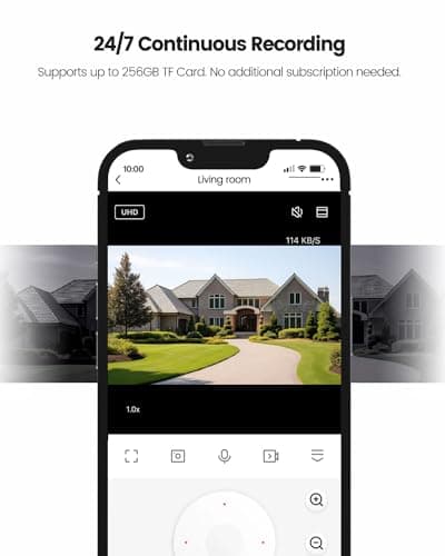 TREATLIFE 5MP Ultra HD 2.4G/5G WiFi Security Camera Outdoor Wired, Cameras for Home Security, Spotlight/Siren, AI Motion Detection, Color Night Vision, 2-Way Audio, Works with Alexa, Google Home, App 7