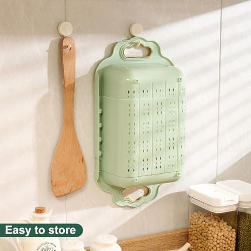 Over the Sink Colander and Extendable Colander Extendable for Kitchen 7