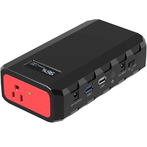 SinKeu 24000mAh Portable Power Bank with AC Outlet, 88.8Wh Portable Laptop Charger, Portable Power Station Outdoor Generators Portable for Home Backup Outdoor Emergency