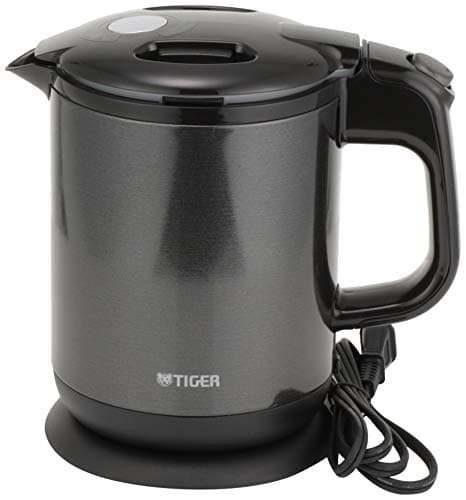 Tiger Steamless electric kettle"boiled child" (0.8L) PCH-G080-KP pearl black Japan used like new 12