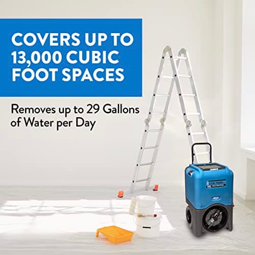 Dri-Eaz LGR 7000XLi Commercial Dehumidifier with Pump F412, 29 Gal, Industrial Dehumidifier 5