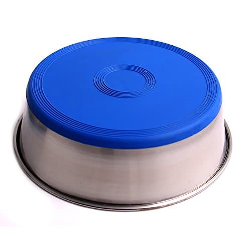 Case Pack of Stainless Steel Heavy Non-Skid Dog Bowls 5