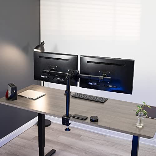 VIVO Dual VESA Bracket Adapter, Horizontal Assembly Mount for 2 Monitor Screens up to 27 inches, MOUNT-VW02A 7