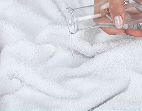 American Soft Linen 100% Cotton 600 GSM Turkish 40x80 Oversized Bath Towel Sheet, Extra Large Adult Towels for Bathroom, White Bath Sheet 5