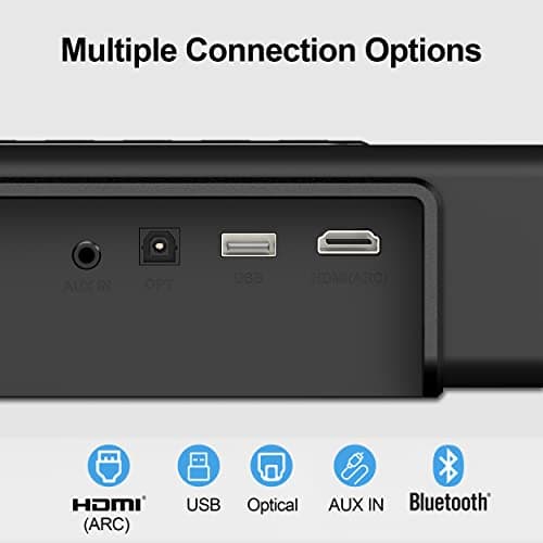 LARKSOUND All-in-One Soundbar with Build-in Subwoofer 6