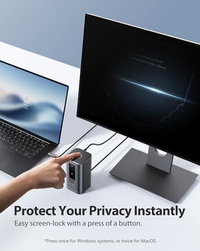 Baseus Docking Station, Spacemate(Win) 11 in 1, Triple Display, 4K HDMI and DP, 10Gbps USB A/C Ports, Gigabit Ethernet, 100W PD, Audio, Laptop Docking Station for Windows/Dell/HP/Lenovo/Asus/Acer/Mac 6