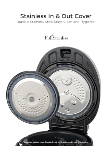 CUCKOO High Pressure Rice Cooker 6-Cup Uncooked / 12-Cup Cooked with Nonstick Inner Pot, Versatile Rice Maker with 12 Menu Options and Steam Plate, Fuzzy Logic Tech, Voice Guide, Black (CRP-P0609S) 8