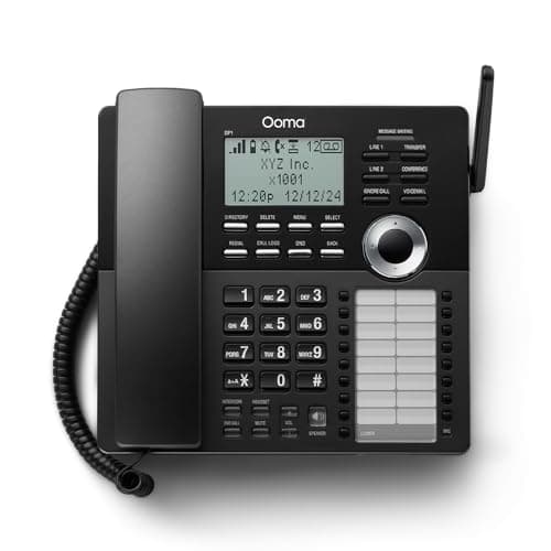 Ooma Telo VoIP Home Office Phone System. Unlimited Nationwide Calling. Free Mobile App 5