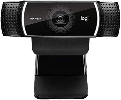 Logitech C922x Pro Stream Webcam 1080p HD Camera for Streaming and Recording at 60 FPS Background Replacement Technology (Renewed)