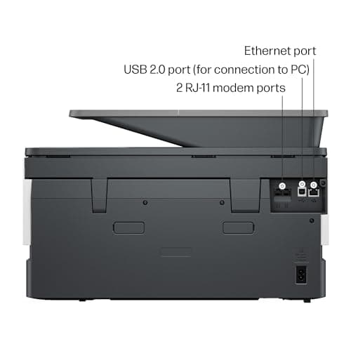 HP OfficeJet Pro 9125e Wireless All-in-One Color Inkjet Printer, Print, scan, copy, fax, ADF, Duplex printing best-for-office, 3 month Instant Ink trial included, AI-enabled (403X0A) 16