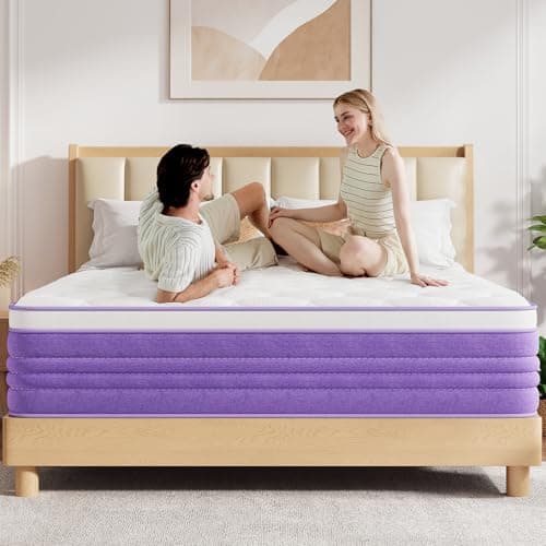 Niqooia Queen Mattress,12 Inch Queen Size Mattresses in a Box, Dual-Sided Comfort Medium Firm & Plush, Memory Foam Mattress for Pressure Relief & Cool Sleep, CertiPUR-US Certified, Safe Foams & Fabric
