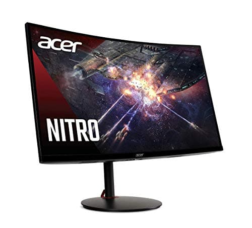 acer Nitro XZ270U Pbmiiphx 27"" 1500R Curved WQHD (2560 x 1440) VA Zero-Frame Gaming Monitor with Adaptive-Sync Technology, 165Hz Refresh Rate, 1ms VRB, (Display Port & 2 x HDMI Ports), Black 5