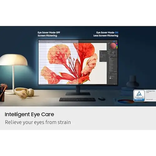 Samsung 37" ViewFinity S7 (S70D) 4K UHD HDR10 High Resolution Monitor, DP Port, TUV-Certified, 2025, LS37D700EANXZA 8
