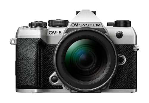 OM SYSTEM OM-5 Mark II SLV w/M.ZUIKO Digital ED 12-45mm F4.0 PRO KIT Compact Light Weight Weather Sealed 4K Video Camera Best for Outdoor Travel