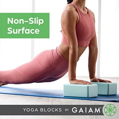 Gaiam Yoga Block - Supportive Latex-Free Eva Foam - Soft Non-Slip Surface with Beveled Edges for Yoga, Pilates, Meditation - Yoga Accessories for Stability, Balance, Deepen Stretches 5