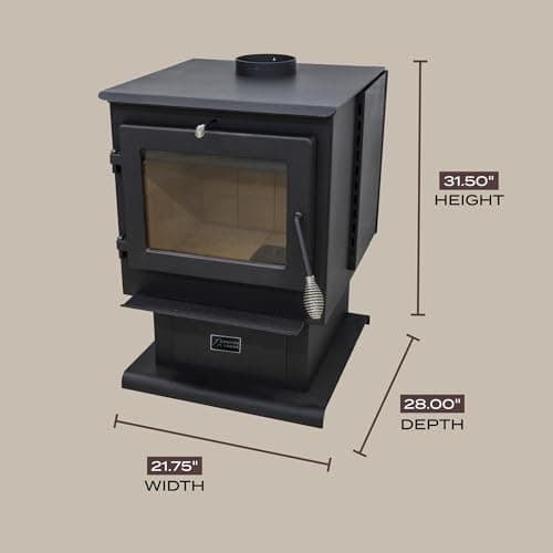 Canyon Lodge Medium Wood Stove 5