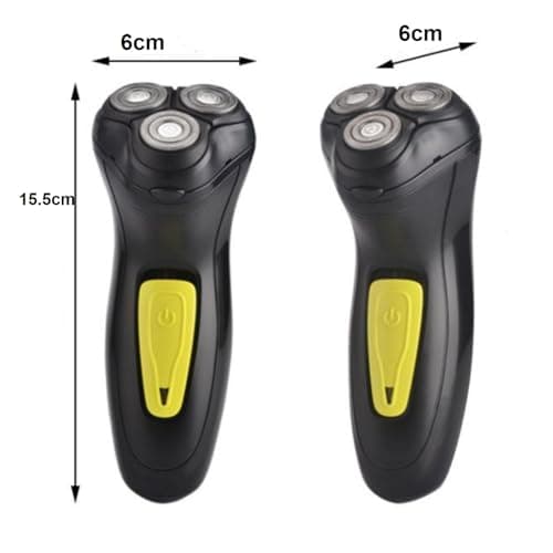 VSTSERIES Professional Corded Electric Shaver,Self Bald Head Razor,3D Rotary Shaver for Man,Close Shave Face & Head,Pop-up Trimmer for Bold Hair Stubble Beard,12v Powerful Motor,Corded Power Supply 9