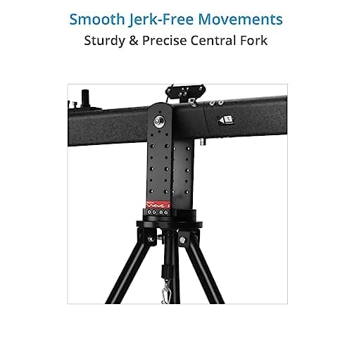 PROAIM Wave-5P 32ft/10m Camera Jib Crane Flight Production Package with Tripod Stand, Dolly & Pan Tilt Support Weight up to 21kg/46lbs. (P-W5P-FLT) 5