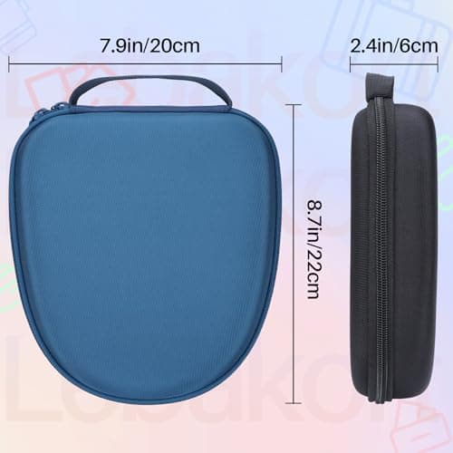 Lebakort Hard Case Compatible with JBL Tune 710BT 720BT 510BT 660NC 700BT 570BT 760NC 750BTNC 660BTNC 560BT 520BT 670BT T770NC JBL Live 650BTNC 400BT 500BT 460NC Headphone (Black Case) 9