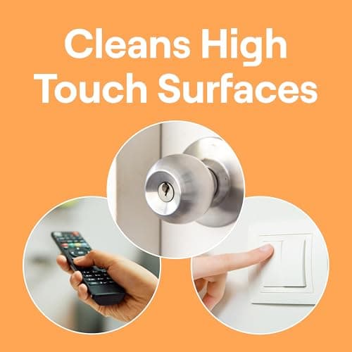 Seventh Generation Disinfecting Multi-Surface Wipes, Lemongrass Citrus, 70 Count, Pack of 3 (Packaging May Vary) 5