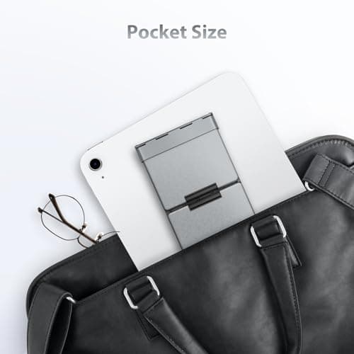 iClever Foldable Keyboard with Touchpad, BK08 Portable Tri-Folding Bluetooth Keyboard for iPad, iPhone, Windows, Mac & Android — Connect Up to 3 Devices 7