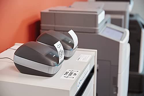 DYMO LabelWriter Wireless Label Printer | Direct Thermal Printer Great for Shipping Warehouse Labels Name Badges Barcodes and More Connect Through Wi-Fi for Home & Office Organization Black 10