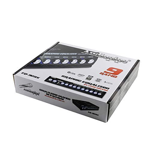 Audiopipe 9 Band Graphic Equalizer with 9 V LINE Driver (EQ-909X) 5