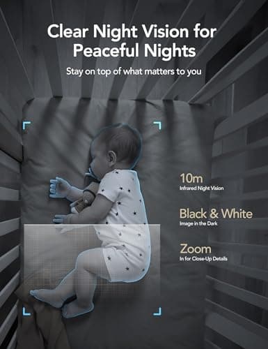 GNCC Only 2.4GHz Indoor Security Camera, 1080P Cameras for Home Security, Motion Detection, Two-Way Audio, Night Vision, Dog Camera with App, Easy Install, Cloud Storage Subscription Required(2-Pack) 5