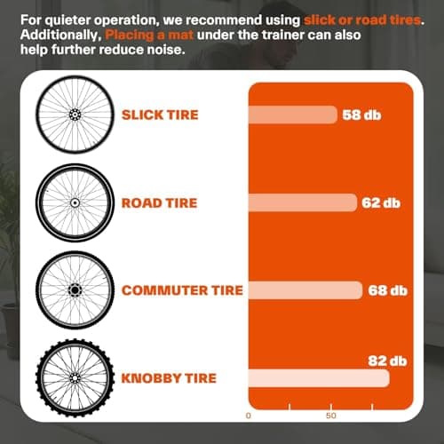 Sportneer Bike Trainer - Magnetic Stationary Bike Stand for 26-28" & 700C Wheels - Adjustable 6 Level Resistance Bike Trainer Stand for Indoor Riding with Quick Release Lever & Front Wheel Riser Block 6