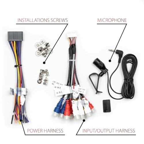 Dual Electronics DCPA71 7-inch Certified Apple Carplay Android Auto | Double DIN Touchscreen Car Stereo Radio | Bluetooth Hands Free Calling & Music Streaming | Backup Camera Input 9