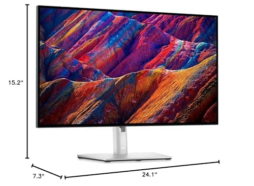 Dell UltraSharp U2723QE 27" 4K UHD WLED LCD Monitor - 16:9 - Black, Silver 10
