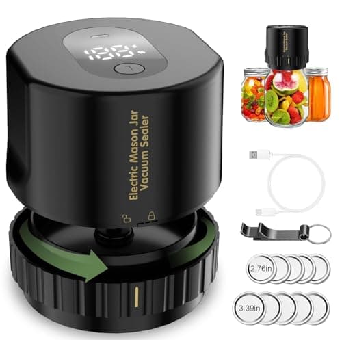 electric mason jar vacuum sealer