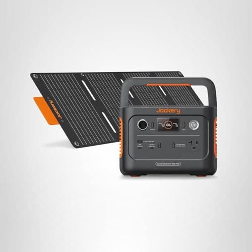 Jackery Solar Generator 300 Plus Portable Power Station with 40W Book-sized Solar Panel, 288Wh Backup LiFePO4 Battery, 300W AC Outlet, Only 5KG for RV, Outdoors, Camping, Traveling, and Emergencies 9