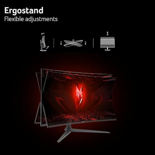 acer Nitro 31.5 Inch WQHD 2560 x 1440 1500R Curved PC Gaming Monitor | AMD FreeSync | Up to 180Hz Refresh | 1ms VRB | Speakers | One Display Port 1.4 & Two HDMI 2.0 | XZ320QU S3bmiiphx 7