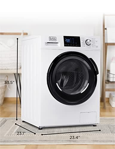 BLACK+DECKER Washer and Dryer Combo, 2.7 Cu. Ft. All In One Washer and Dryer with LED Display & 16 Cycles 7