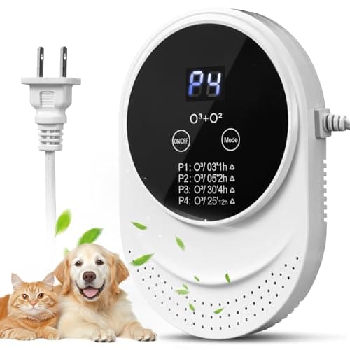 Cat Litter Deodorizer Air Purifier for 99% Dog Poop Strong Odor Plug in Air Ionizers for Home Toilet Kitchen Pets House Car Portable Air Purifier for Bedroom (1)