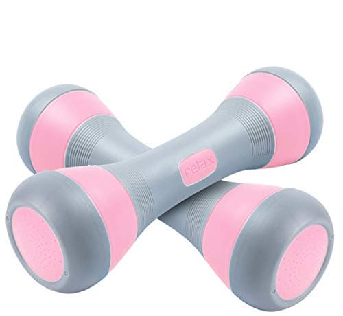 Nice C Adjustable Dumbbells Weights, Neoprene All-in-1 Options, Non-Slip, All-Purpose, Home, Gym, Office