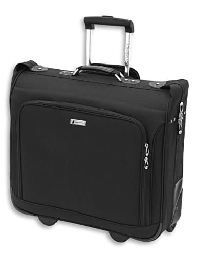 London Fog Buckingham 44 Wheeled Garment Bag, Black