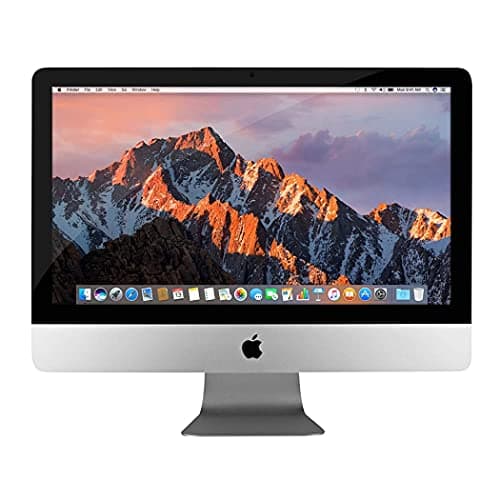 Apple 21.5" ME699LL/A (Early 2013) iMac Ultra Thin AIO Desktop, FHD IPS Display, Intel Core i3 3.3GHz, 4GB DDR3, 500GB SATA, macOS (Renewed)