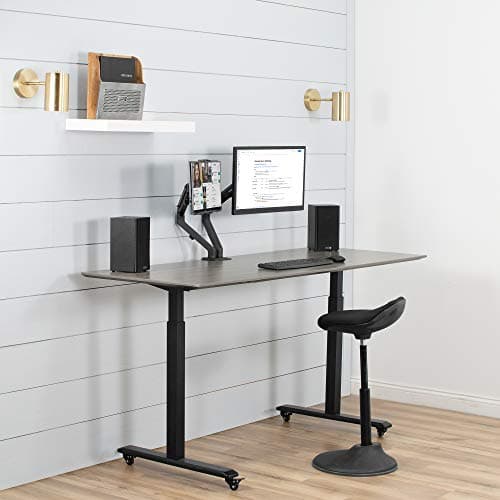 VIVO Universal VESA Mount Adapter for Tablets, 2-in-1 Laptops, & 15.6 inch Portable Monitors, Max VESA 100x100, Adjustable Laptop Holder, Black, MOUNT-UVM02 7