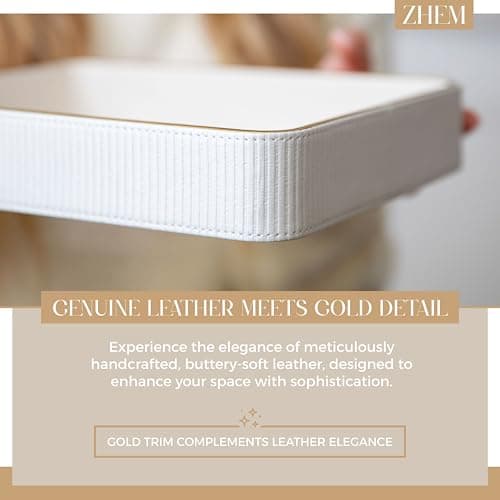 Perfume Tray Valet Tray Night Stand Bedside Organizer| Perfume Organizer Catchall| Perfume Trays for Dresser Vanity Tray for Dresser Countertop| Perfume Holder| Nightstand Organizer Women 11